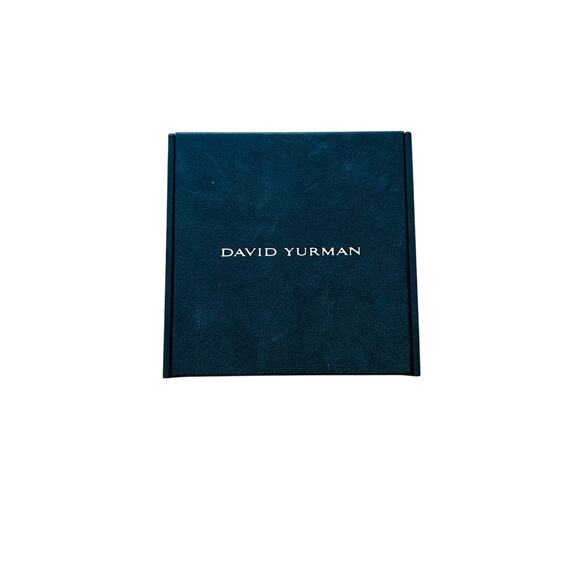 David Yurman Classic Watch Stainless Steel Black Mother of Pearl Dial 38mm
